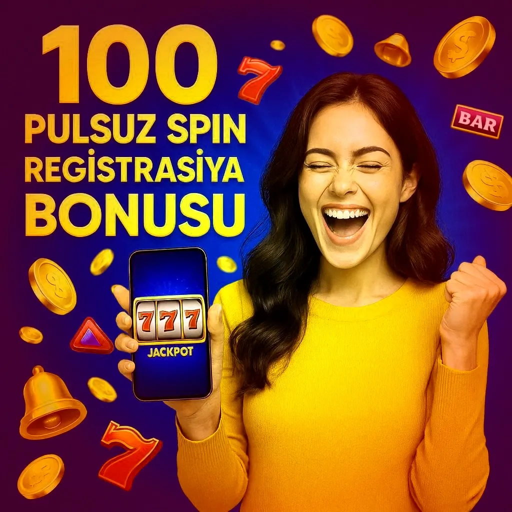 100 Pulsuz Spin Registration Bonusu
